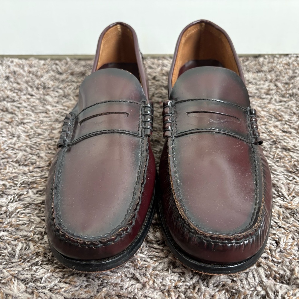 Florsheim Burgundy Leather Loafers